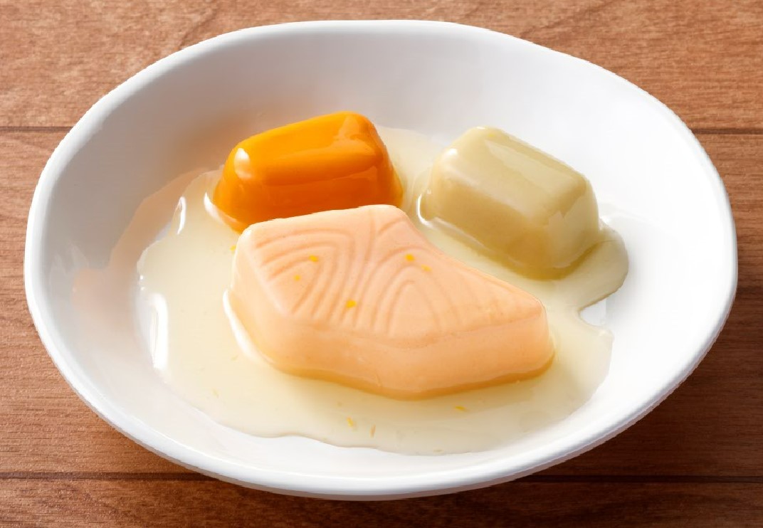 朝食メニュー　鮭の柚子あんかけ風ムース　24個セット